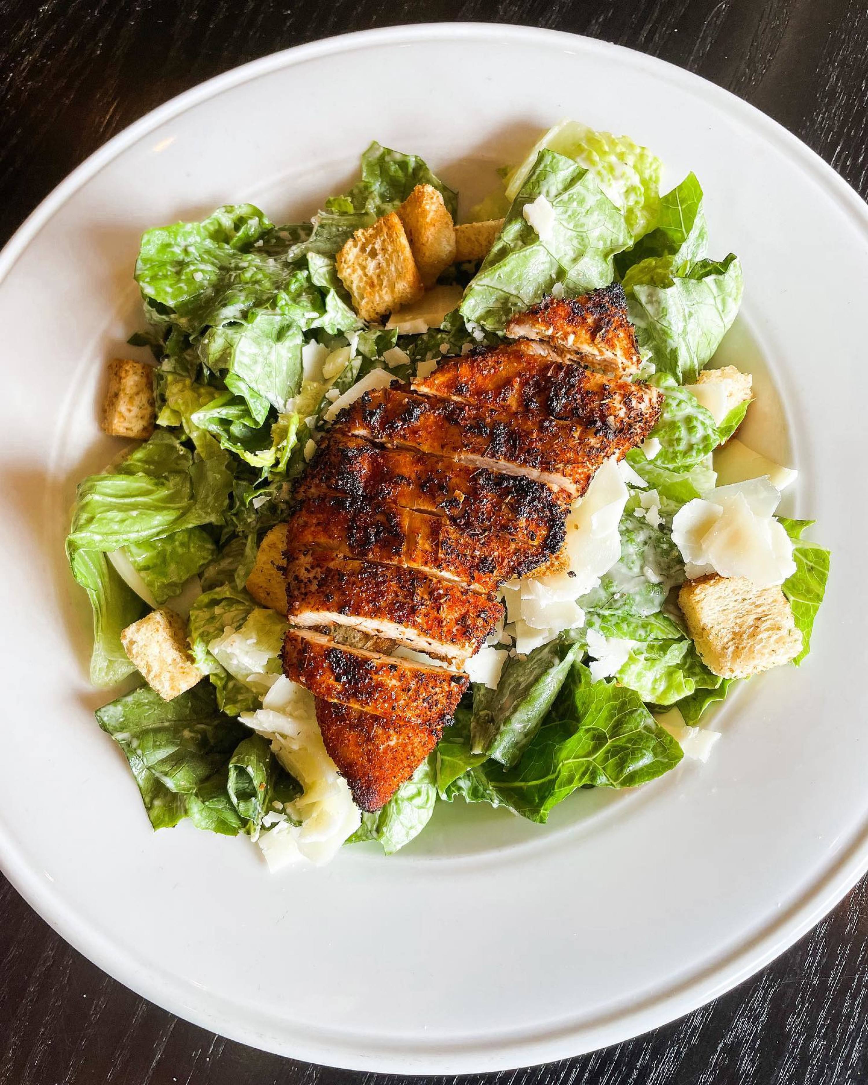 Blackened Chicken Caesar Salad