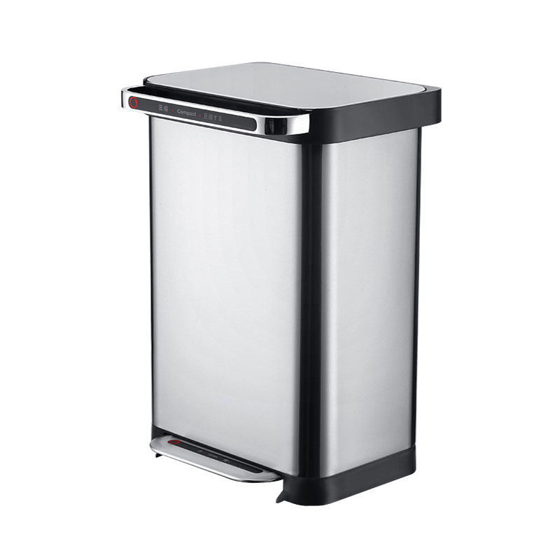 Metal Trash Can