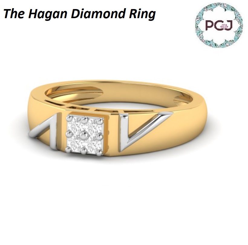 Buy Hagan Men’s Diamond Ring By PC Jeweller