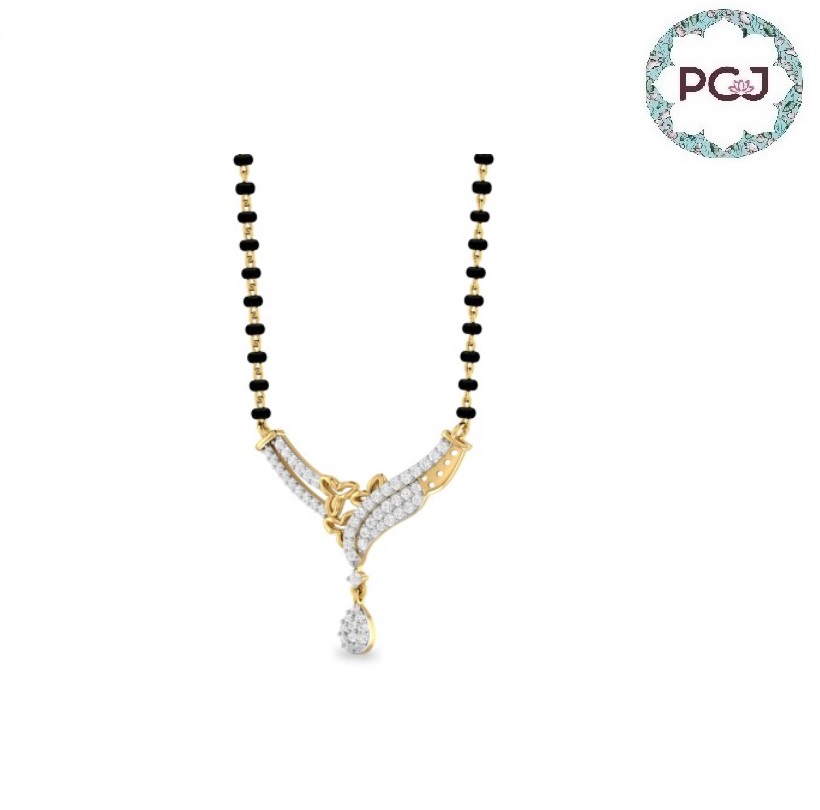 The Perfect Kuhlbert Gold Mangalsutra By PC Jeweller