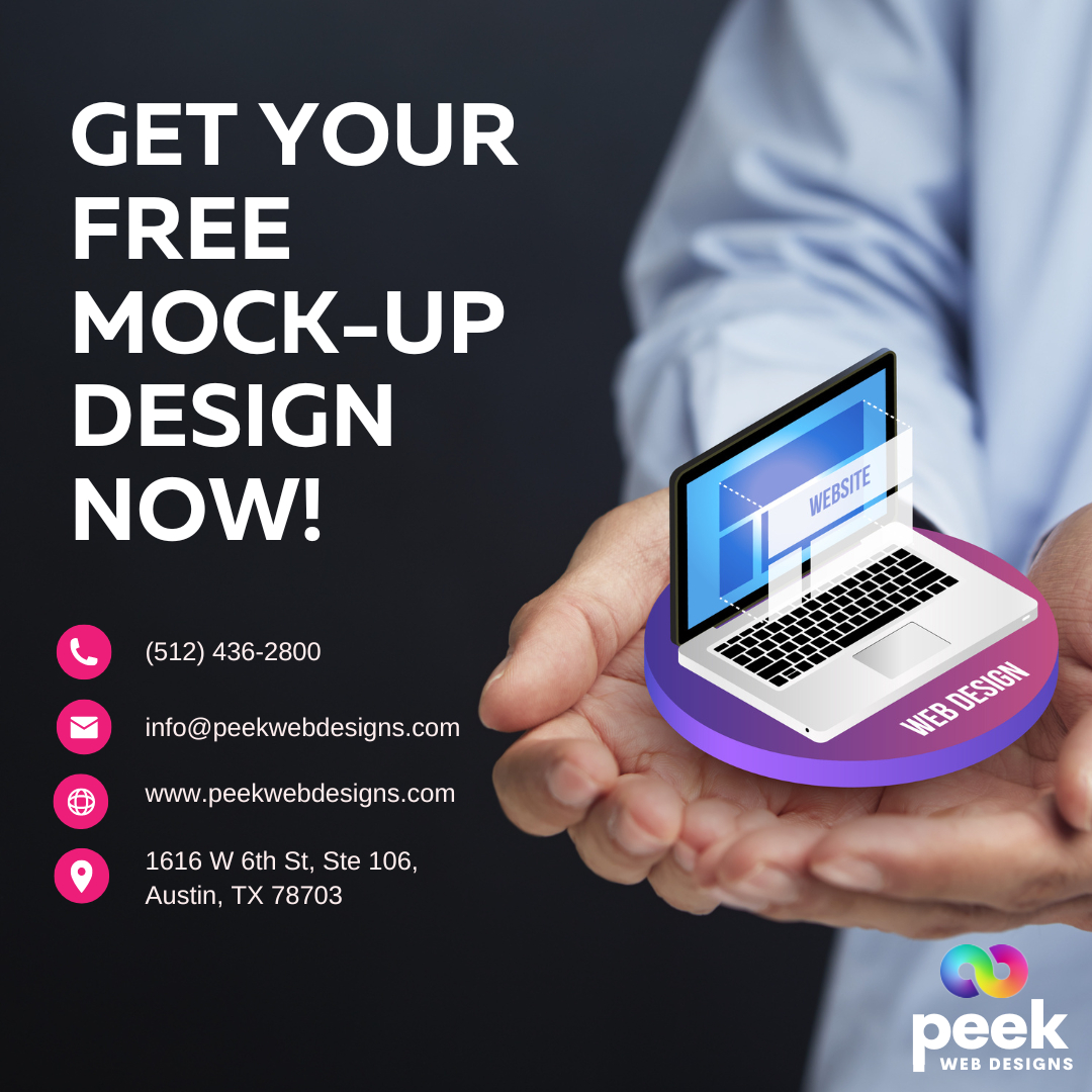 Free Website Design Mockup