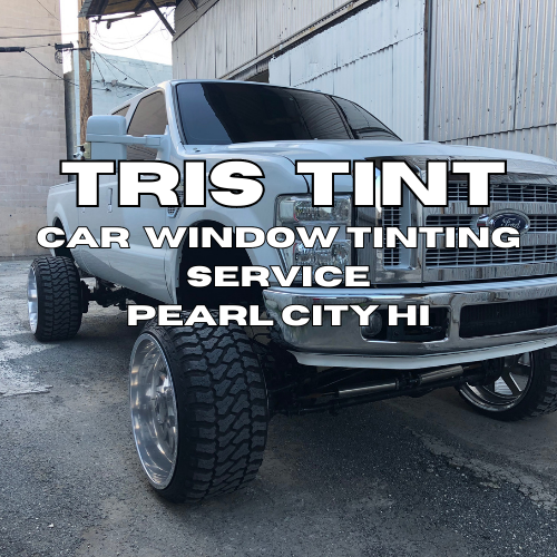 Car window tinting service