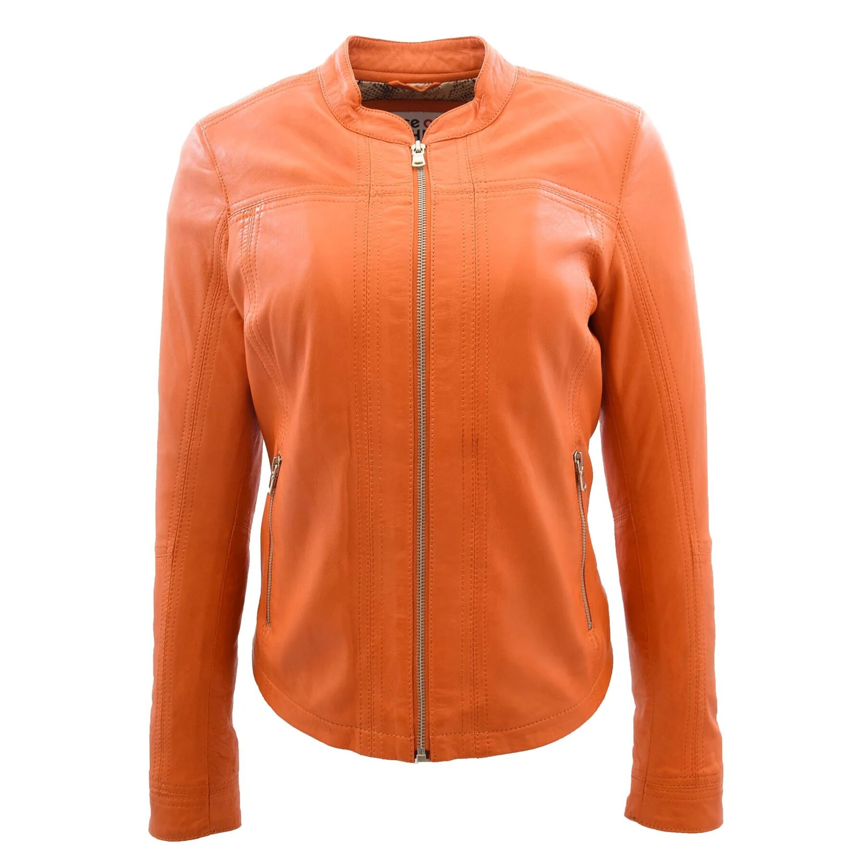 Rebel Chic: Womens Biker Leather Jacket for Edgy Style Statements