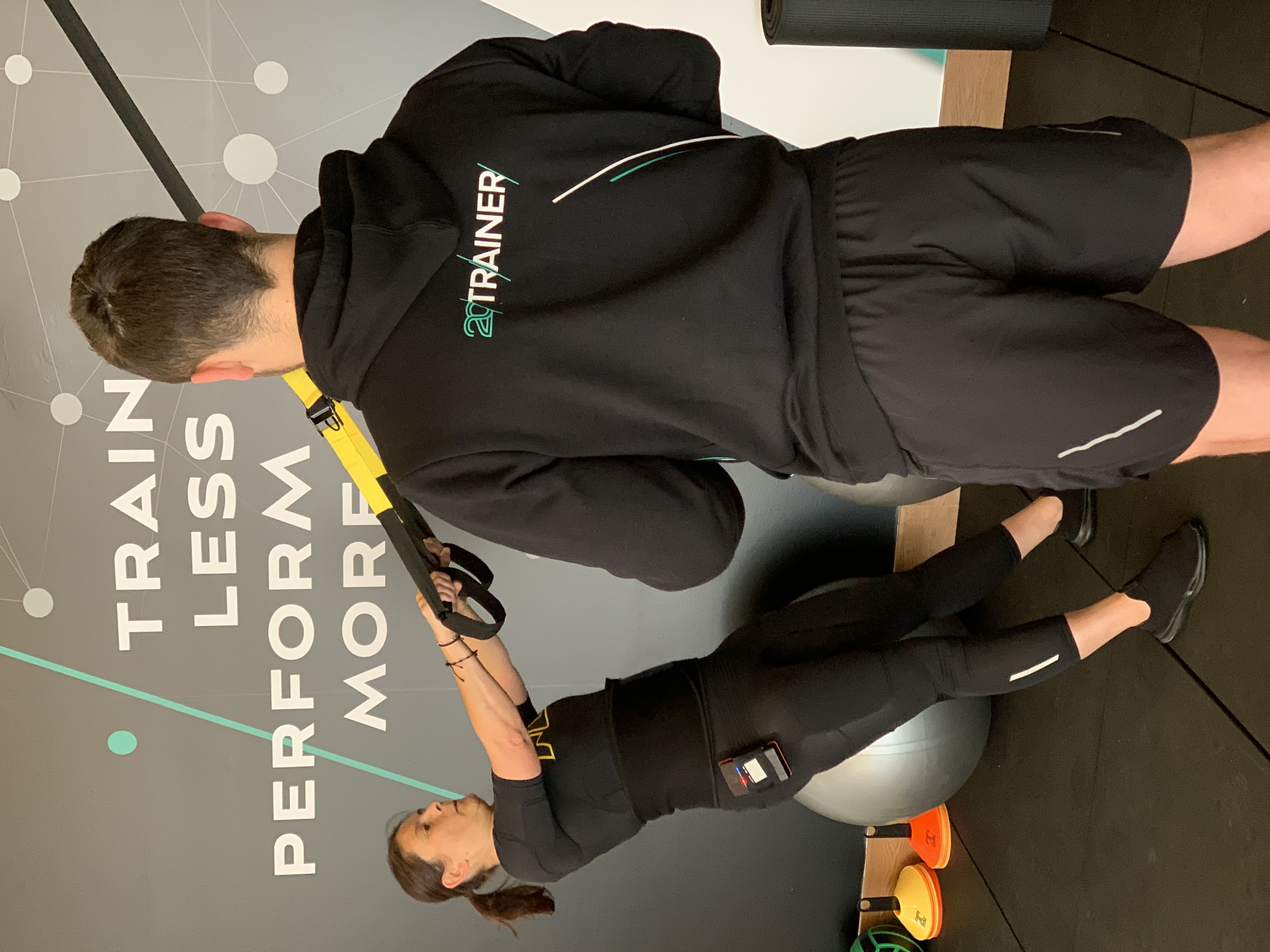 Electric Muscle Stimulation Workout