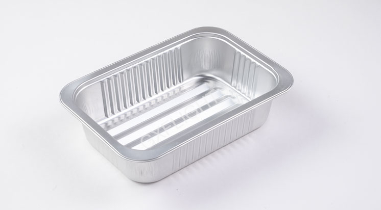Airline Use Disposable Aluminum Foil Container/Aluminum Foil Tray with Lid