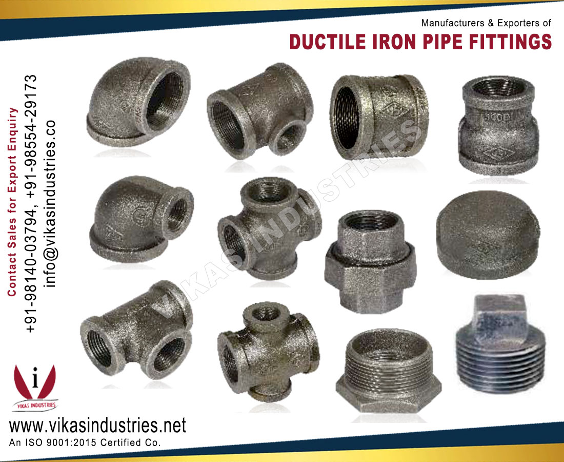 Ductile Iron Pipe Fittings Manufacturers Suppliers Exporters in India Punjab Ludhiana https://www.vikasindustries.net +91-9814003794, +91-9855429173