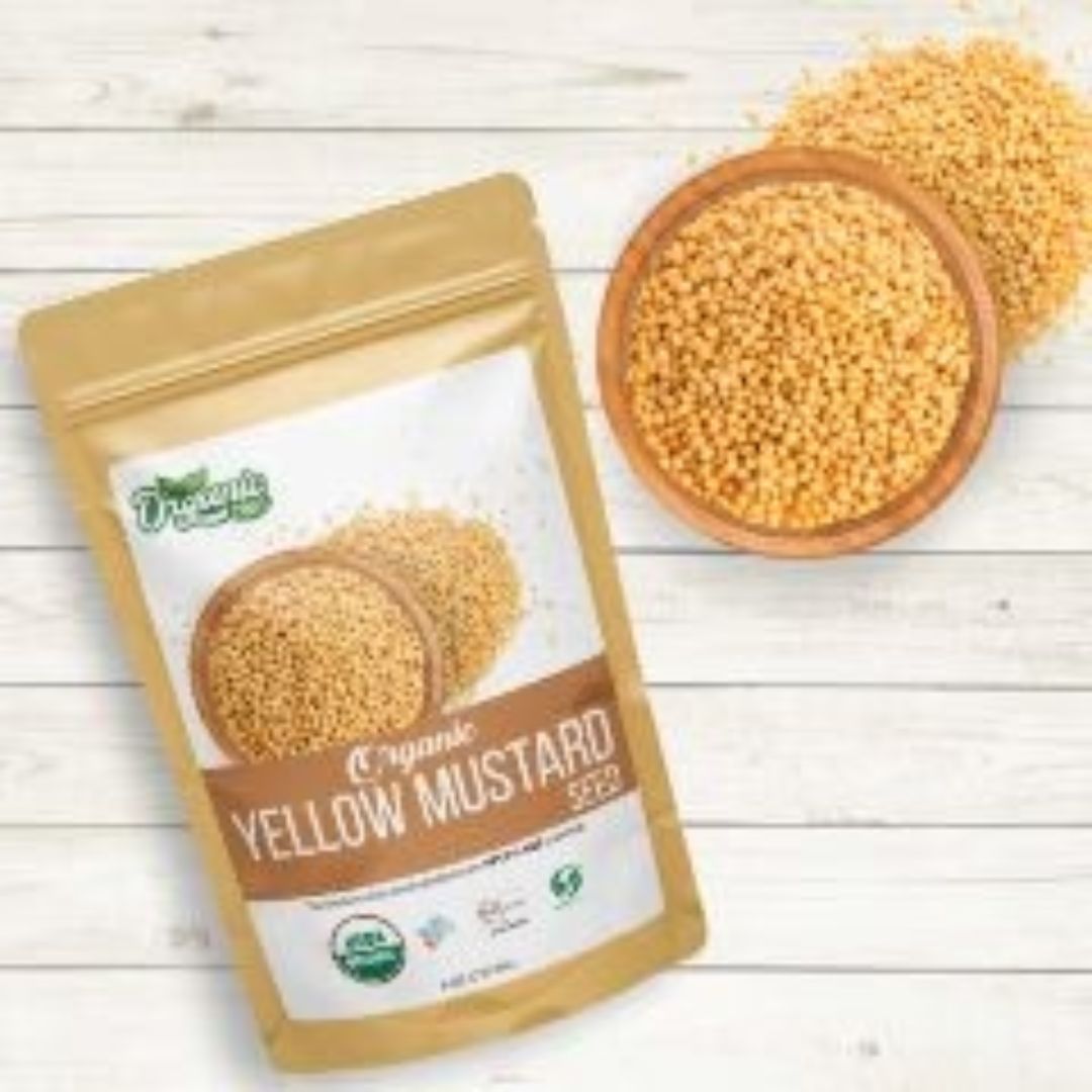 Buy Organic Yellow Mustard Seed | Organiczing