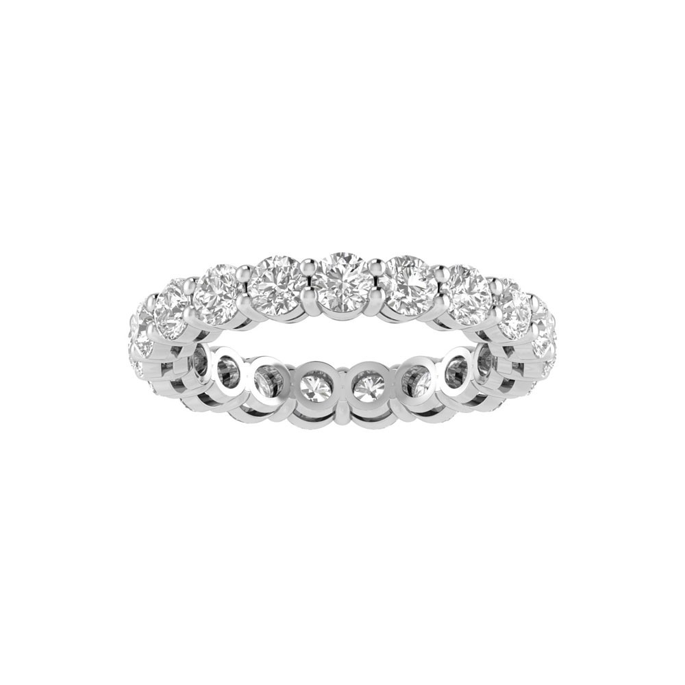 Round Diamond Eternity Rings