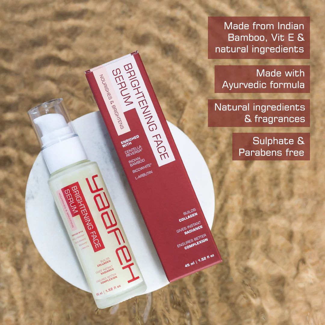 Transform Your Skin with our Face Brightening Serum | Yaafeh