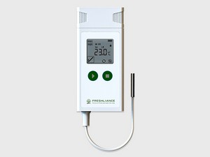 Ultra-low temperature data logger with probe for cold storage
