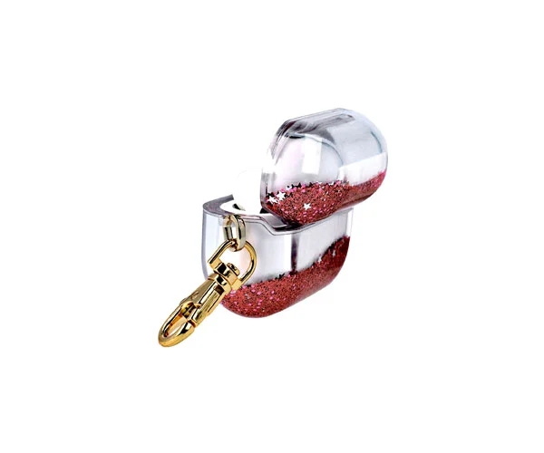 Clear Colorful Glitter Quicksand AirPods Pro 2th Case