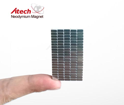 Industrial Magnet 1 inch x1/4 inch x1/8 inch Magnetic Plate Thin Magnet Bar