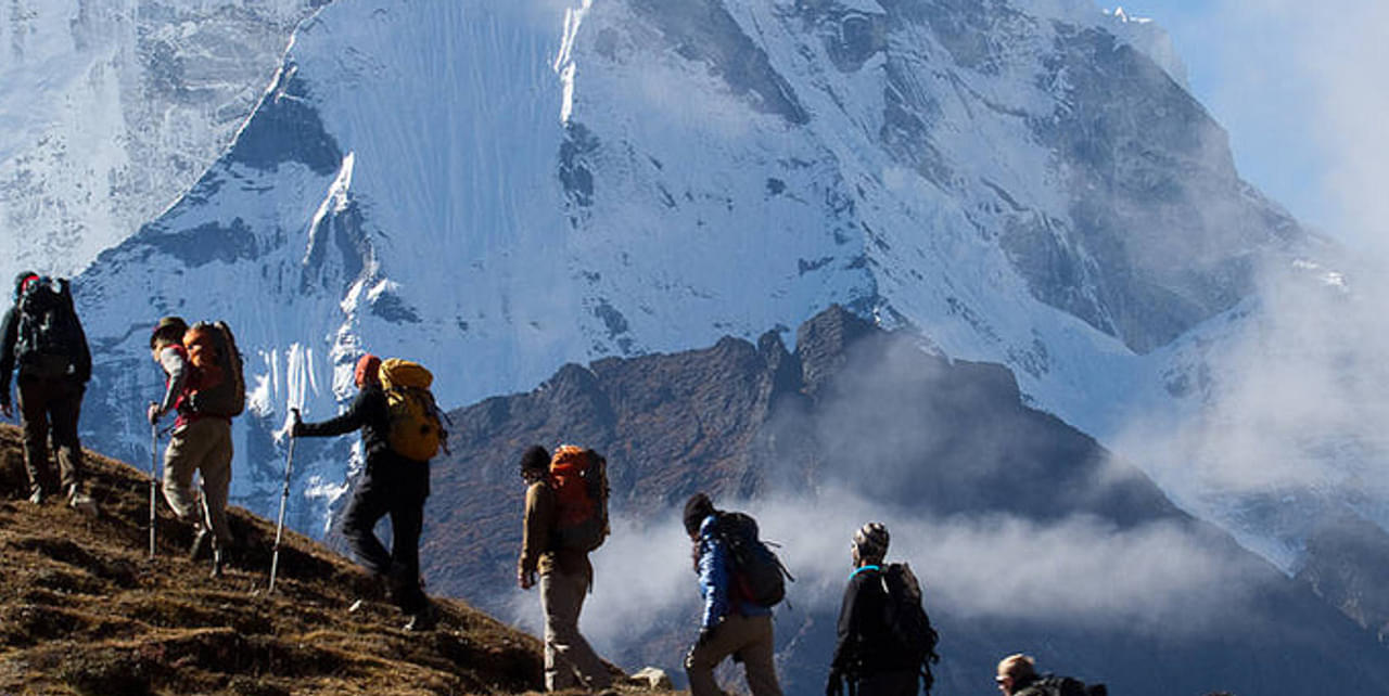 Trekking in nepal