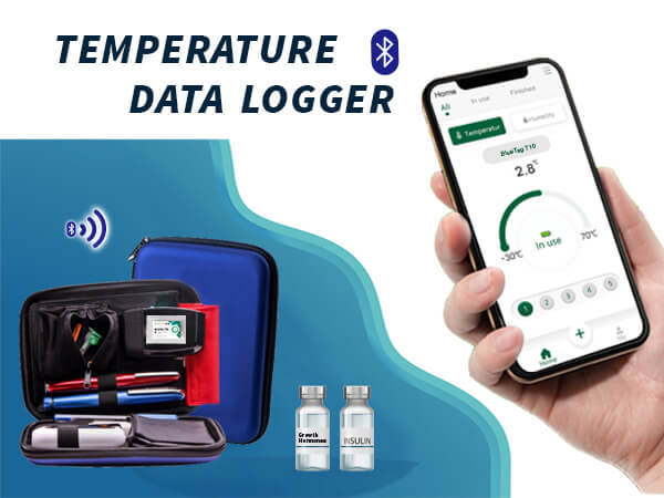 2°C to 8°C Insulin Bluetooth Temperature Data Logger