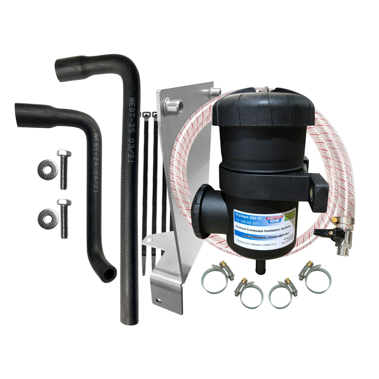MANN+Hummel Provent Catch Can Kit for Isuzu & Mazda