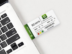 Seafood USB temperature recorder with pdf
