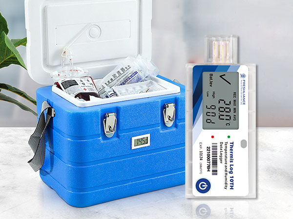 LCD USB Temperature Humidity Data Logger