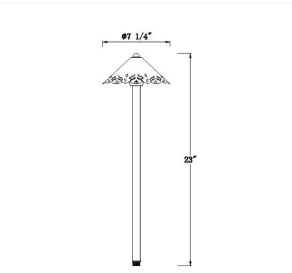 LT2406 Hollowed-out G4 Path Lights