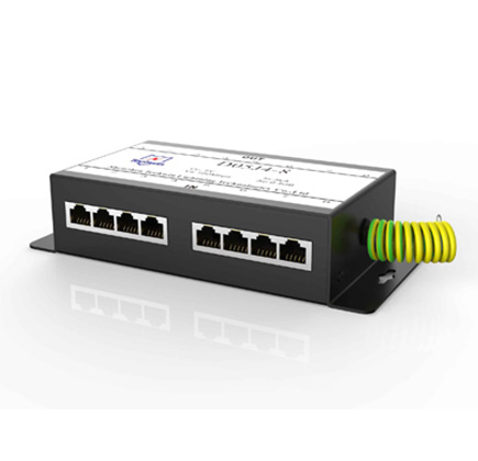 RJ45 SPD 10/100/1000Mbps network signal surge arrester ethernet surge protection device