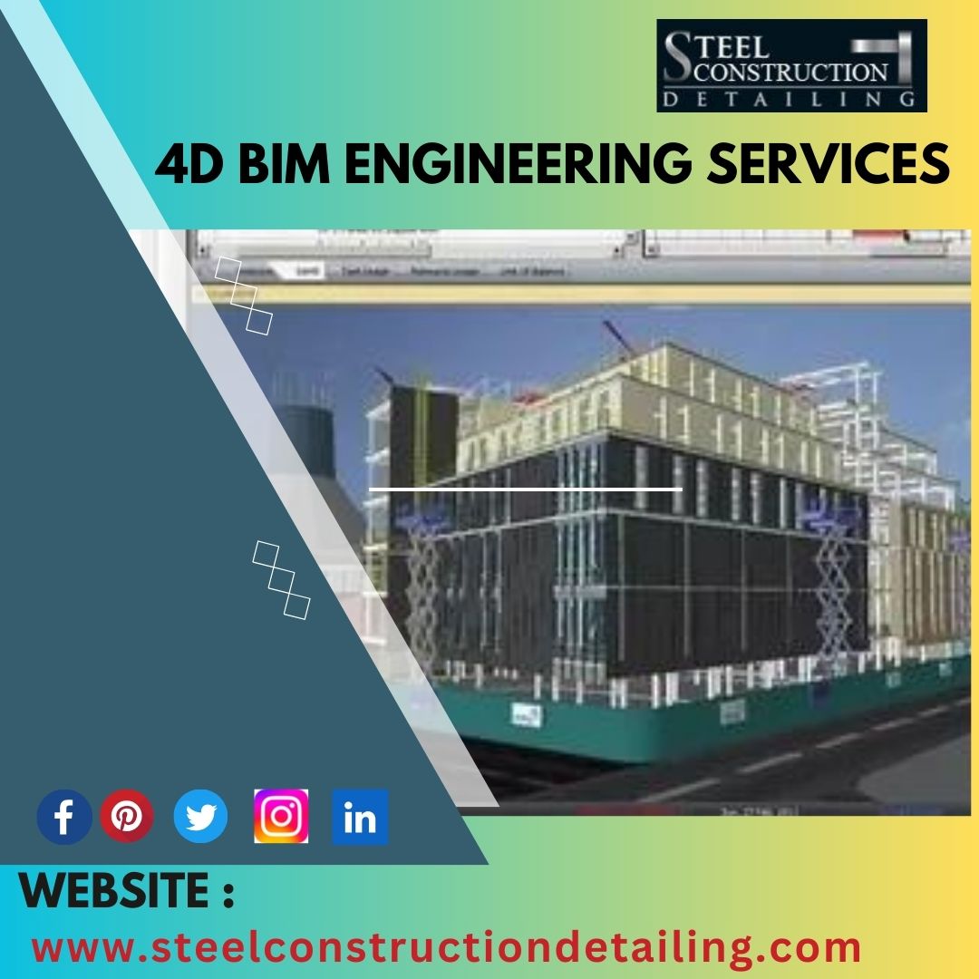 4D BIM Modeling CAD Drawing Services