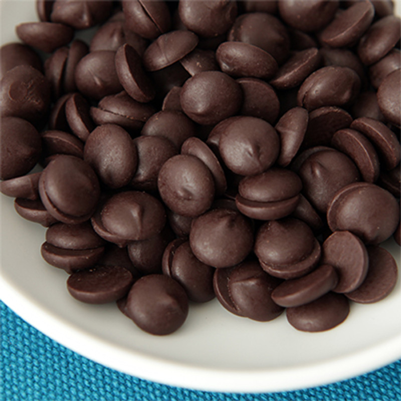 Bulk Mini Criollo Chocolate Wafers Chips - 100% Cacao Unsweetened