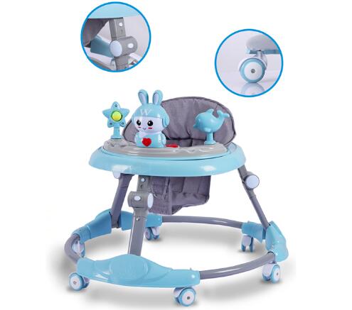 Baby Activity Walker With Music, Silent Wheels 508