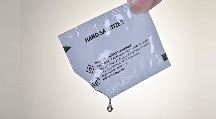 Antibacterial 75% alcohol 1ml Hand Sanitizer Gel Sachet