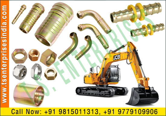 JCB Hydraulic Hose Fittings manufacturers suppliers exporters distributors dealers from India punjab ludhiana +91-9815011313, 9779109906 https://www.tsenterprisesindia.com