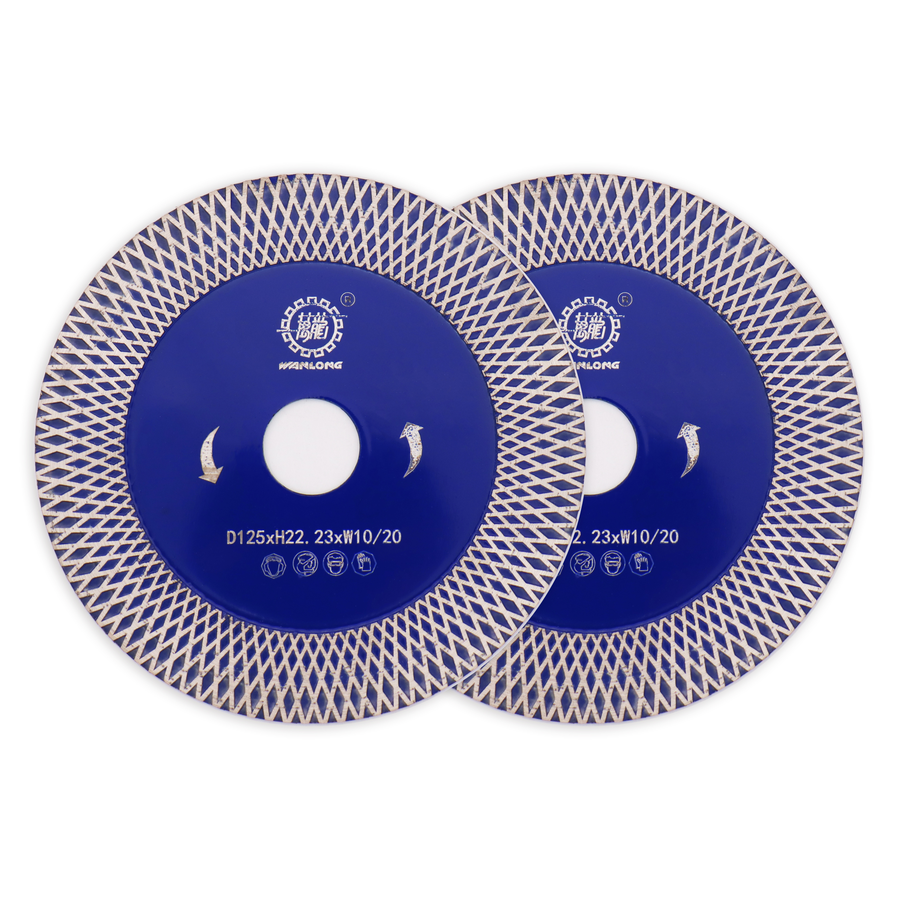  The relationship between the working efficiency of diamond saw blades and diamond concentration diamond saw blades