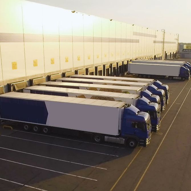 Warehouse կոնտեյներներ, ավտոկայանատեղի խոչընդոտ