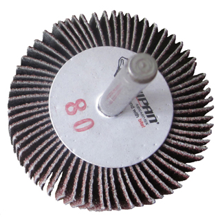 flap wheel with shaft