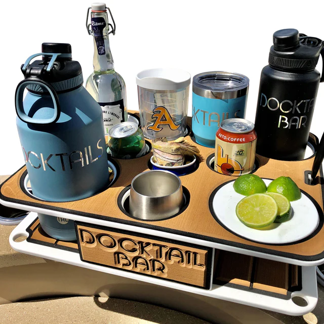 Why Every Pontoon Owner Needs a Docktail Bar Table