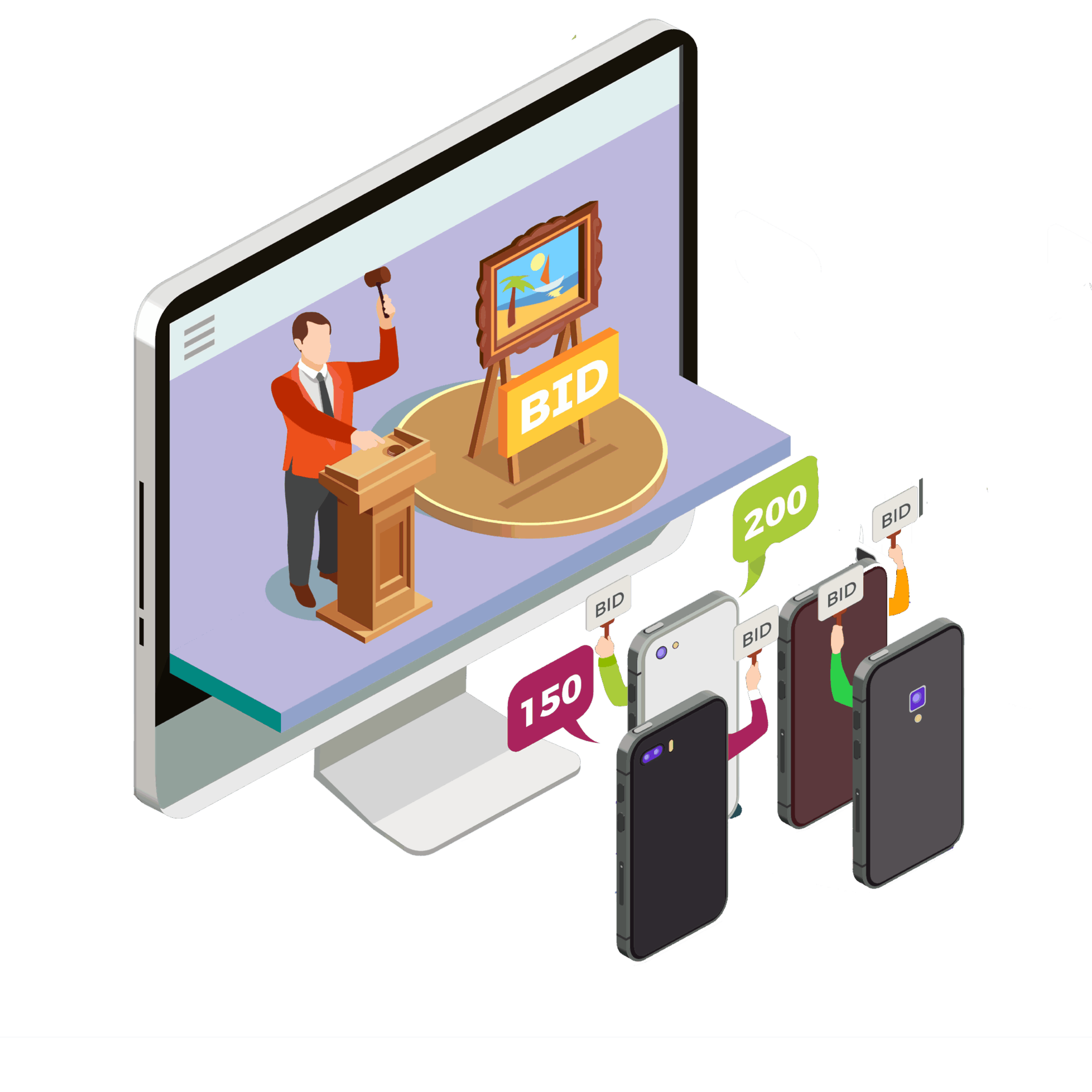 Աճուրդի software package