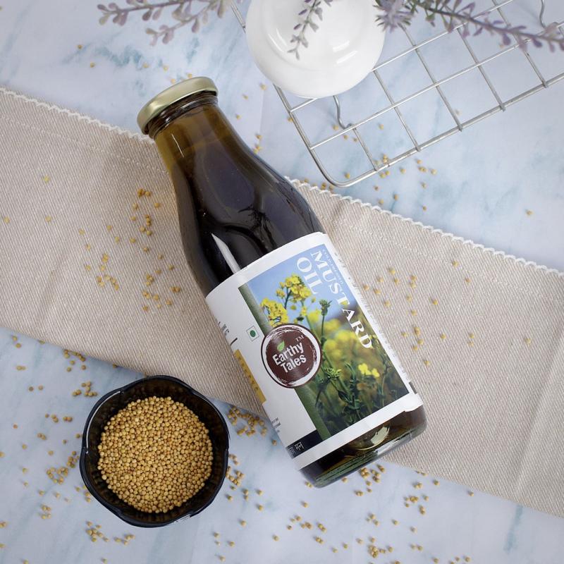 Organic Mustard Oil (Pure and Flavorful)