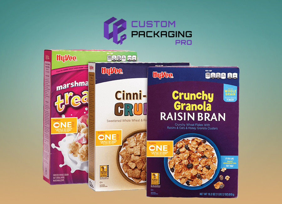 Custom Cereal Packaging Boxes