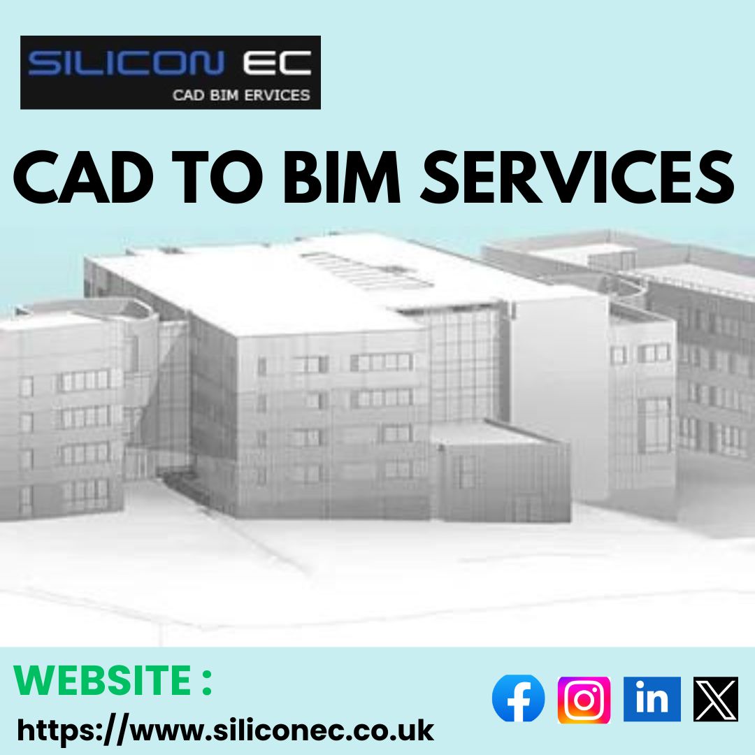 2D CAD to 3D BIM Services 