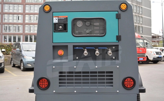 CF130MI-7 Mobile Powerhouse: CFAIR 130 CFM 7 Bar Air Compressor
