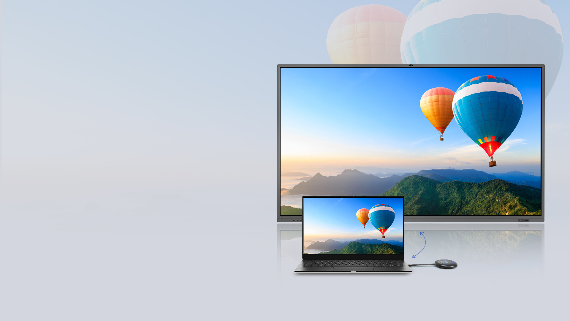 HT-2S wireless screen mirroring device