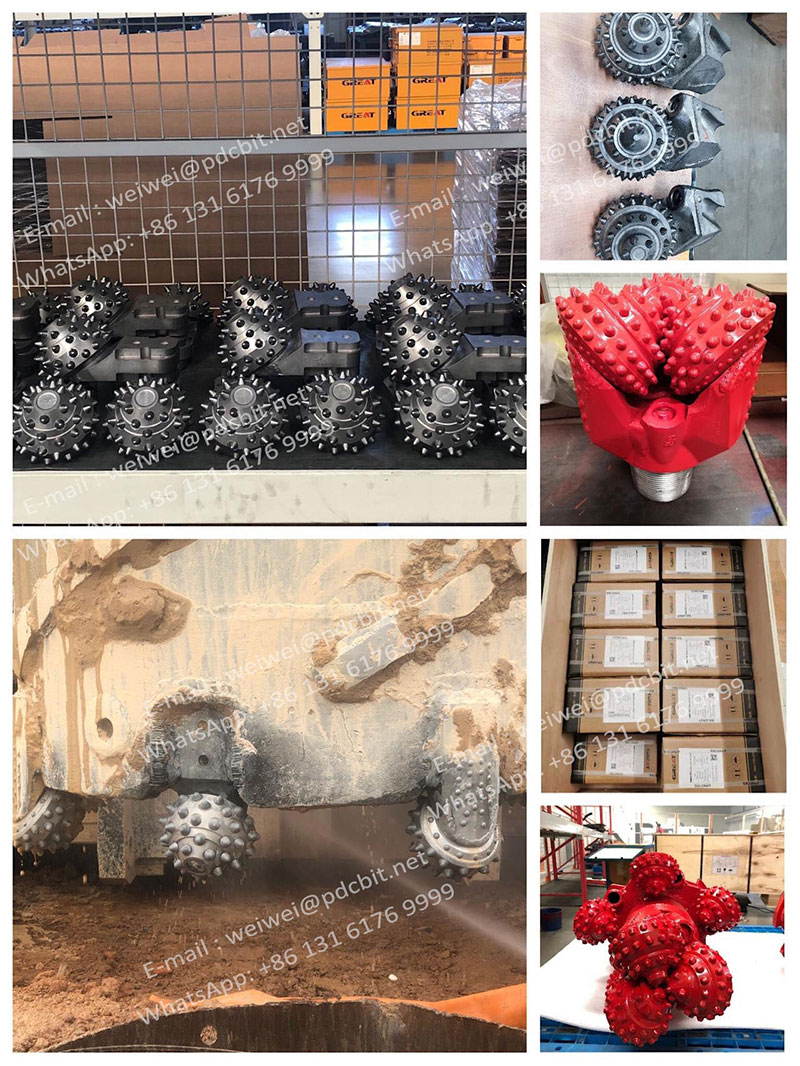 Core barrel with high performance rock roller bit for Pile Foundation 
