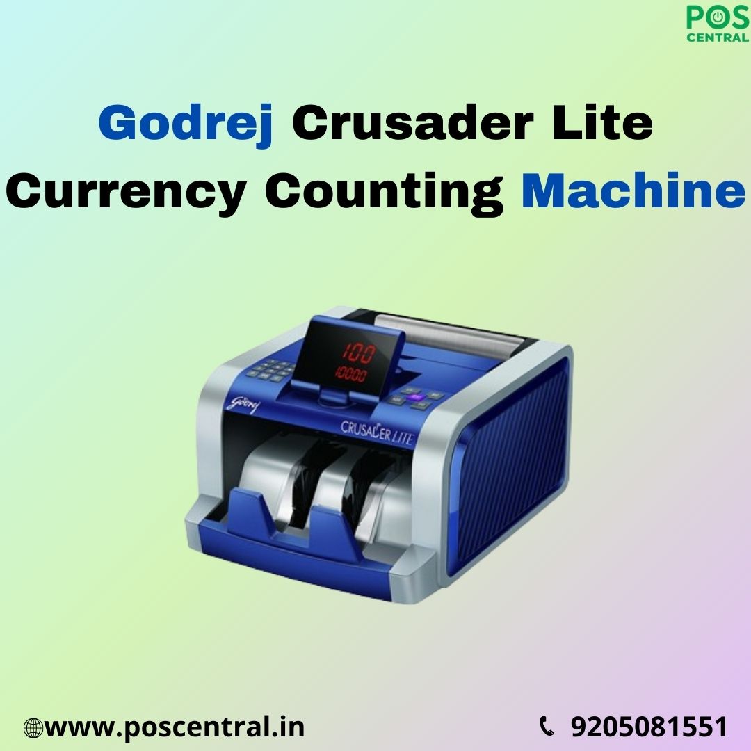 Buy Godrej Crusader Lite Currency Counting Machine Online - Reliable and Efficient Counting