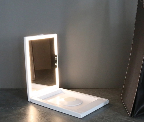 LED Mirror With Magnification