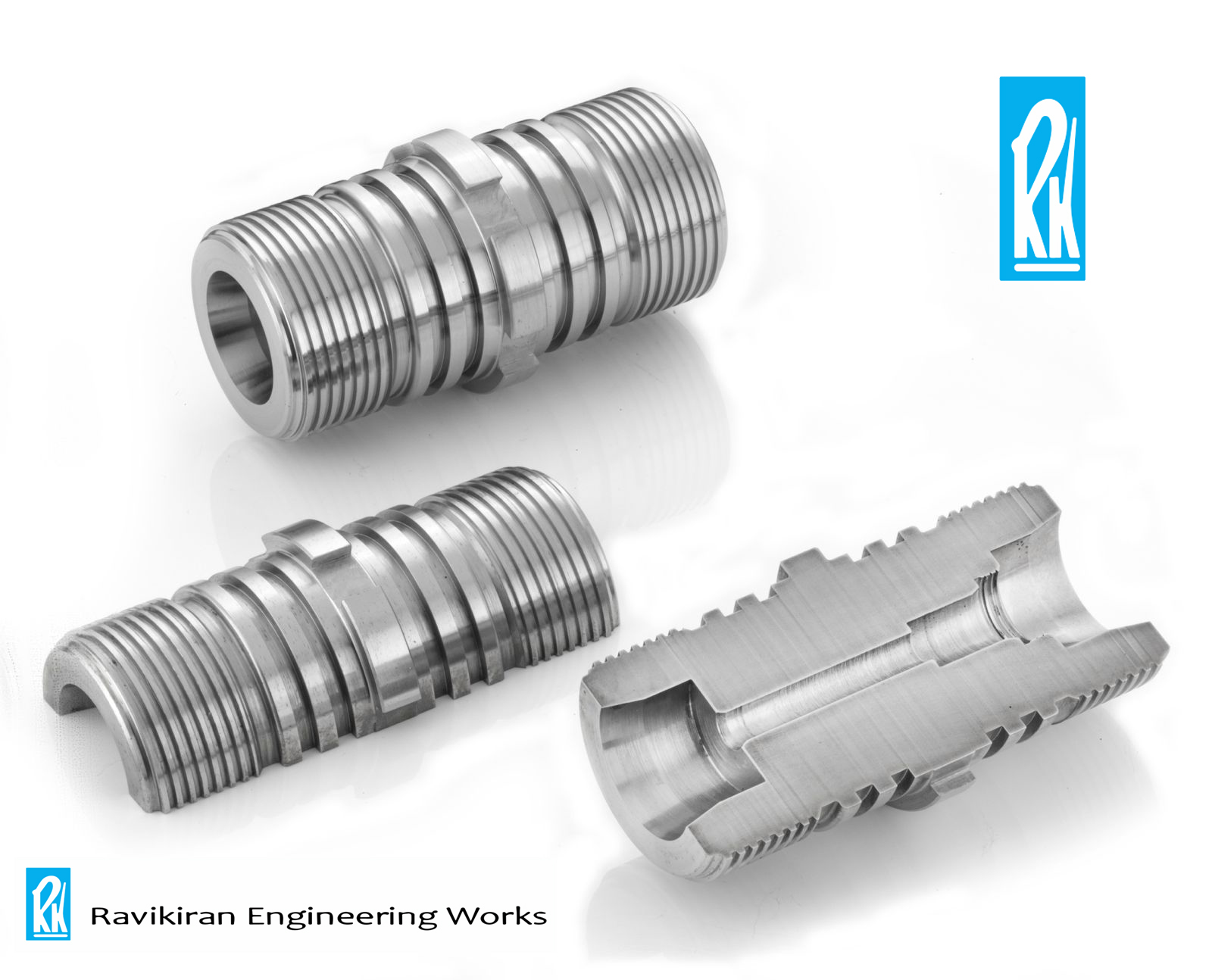 Precision machined Steel components