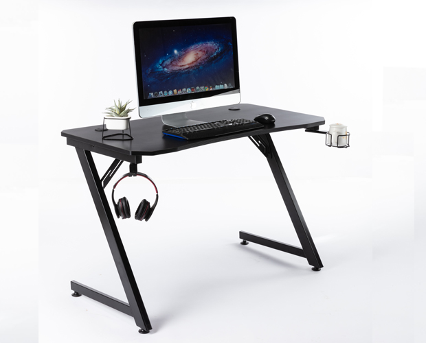 Custom HC-GT-012 Black Metal Frame Office Desk Bulk For Sale
