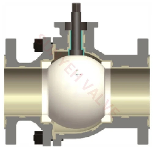 CERAMIC PARTIAL LINED VALVE