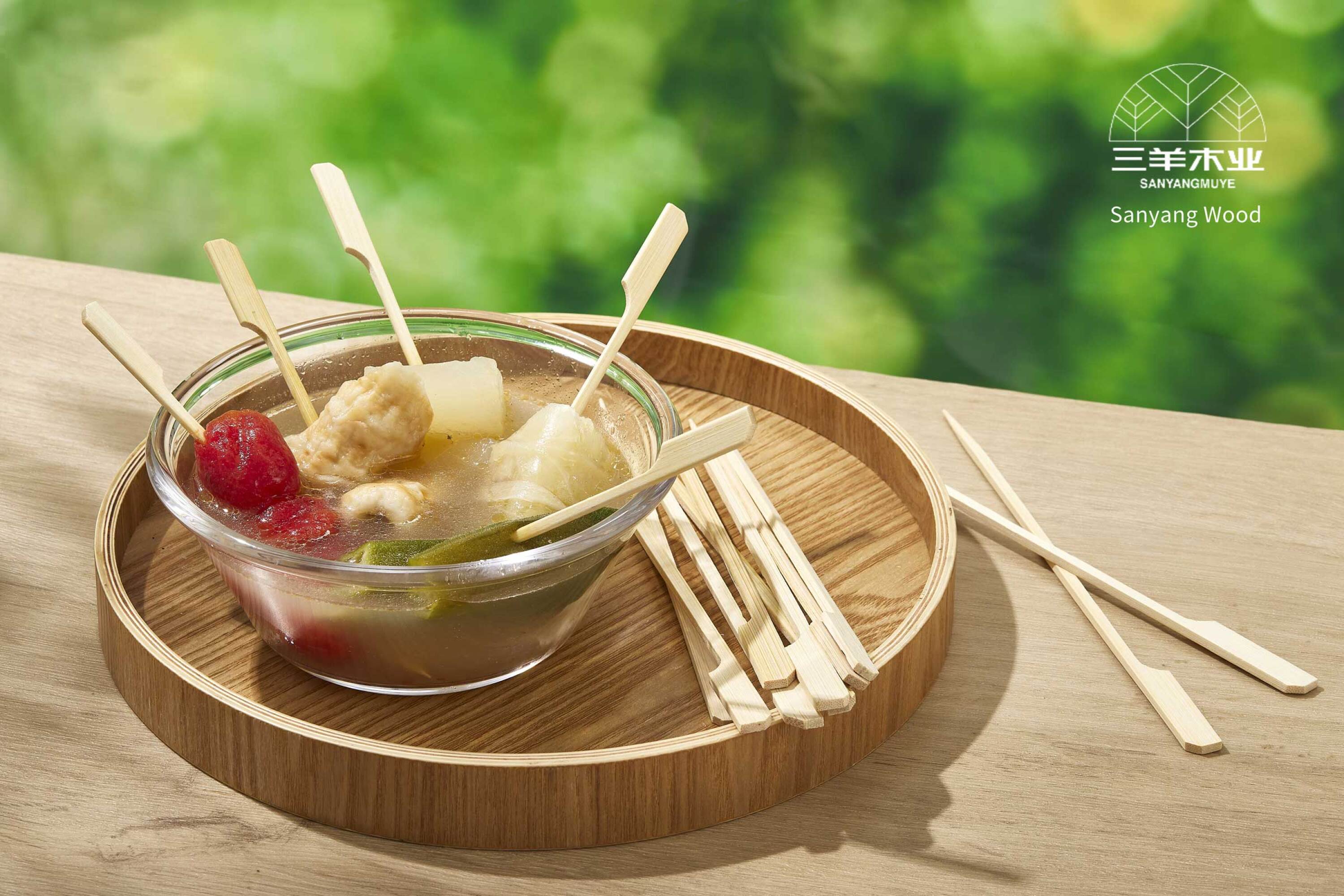 Bamboo Paddle Skewer