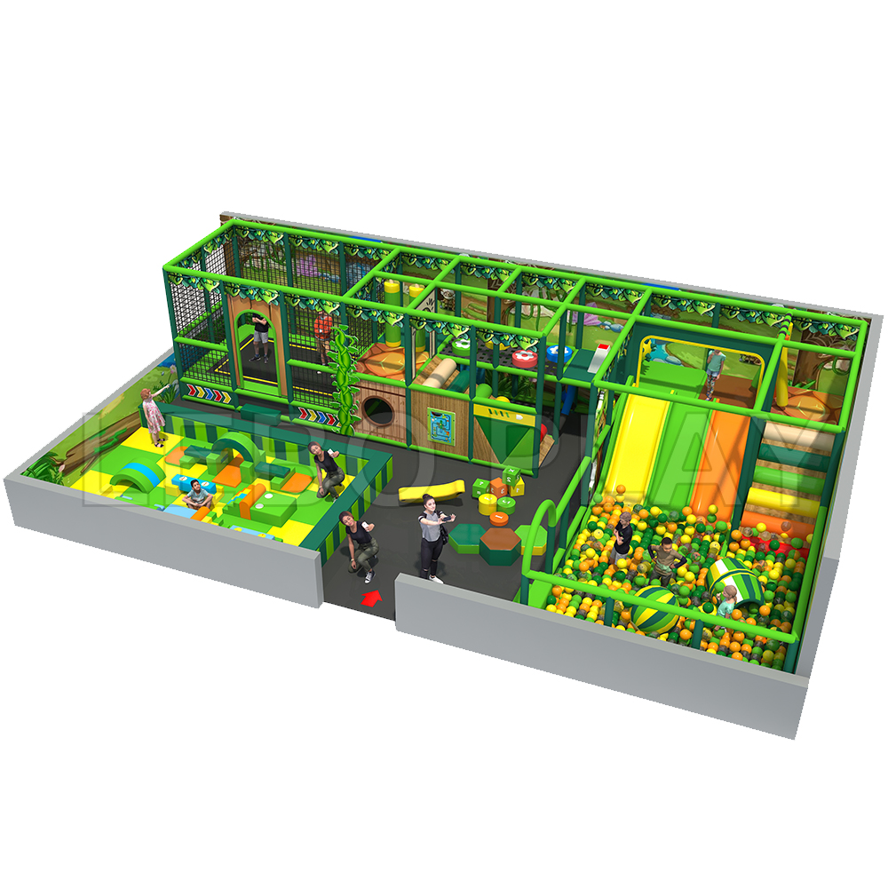 Indoor play ng mga lugar at soft playrooms