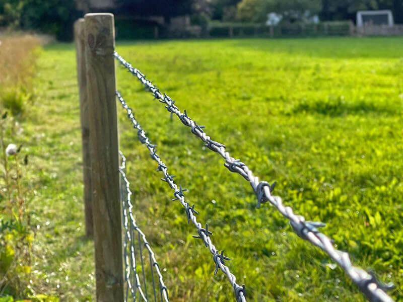 Perimeter Security Barbed Wire