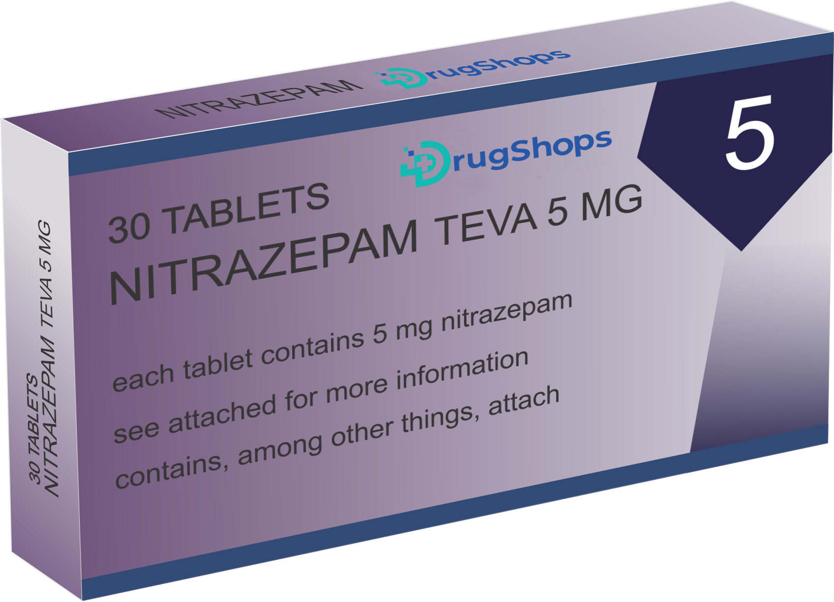 Nitrazepam 5 MG (30 Tablets)