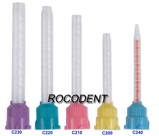 dental impression mixing tips