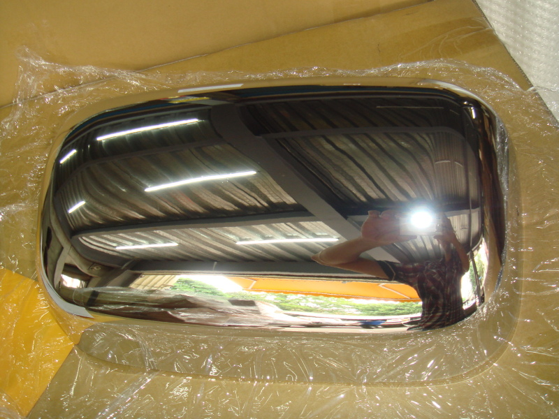 HINO 700 MIRROR COVER CHROME